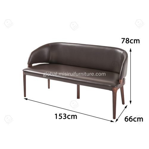 Single Sofa 3 Seater Velis design two seater sofa Factory